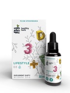 Witamina D3 4000UI +E w kroplach na oleju z Melisy Lekarskiej 30 ml, 75 dni