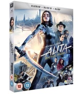 ALITA BATTLE Angel 4K Ultra HD Blu-ray 3D 2019