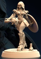 Female Night Keeper Vampire Lord Wampirzyca Undead Pinup E RPG Druk 3D NSFW