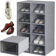 10x PUDEŁKO SZAFKA NA BUTY ORGANIZER POJEMNIK DO HOLU NA OBUWIE SZAFA PUDŁO