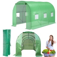 MOCNA FOLIA DO TUNELU 3,5X2 UV-4 7M² ZIELONA WYTRZYMAŁA