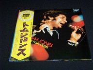 TOM JONES / Live In Las Vegas / JAPAN / PLAKAT