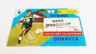 bilet LEGIA Warszawa - ODRA Wodzisław 21.08.1999