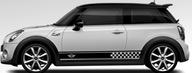 naklejki mini cooper mini one sportowe pasy