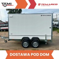 Przyczepa samochodowa przyczepka TEMARED 9 BOX 3015/2 0,75T furgon DOSTAWA