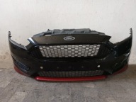 Ford Focus MK3 LIFT ST-line zderzak przód przedni czarny grill pod spryski