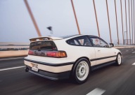 Plakat A3 - Honda CR-X II JDM Wallpaper
