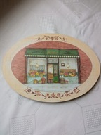 Dolina Taunton Vale drewniana podkładka ozdobna 28x20