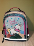 Plecak szkolny JEDNOROŻEC wielokomorowy Derform