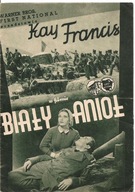 BIAŁY ANIOŁ -wyk. KAY FRANCIS -film- program kinowy -lata 30-te