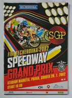 PROGRAM GRAND PRIX CZECH 2002 MARKETA PRAGA