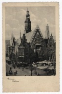 Wrocław Breslau. Ratusz Rathaus. Okolicznościowy stempel z 1938 roku. R!