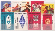 Polska Z- 1178-1186 Tańce+LOK