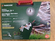PARKSIDE Akumulatorowa piła szablasta do gałęzi 12V + Akumulator +Ładowarka