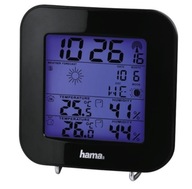 Stacja pogody HAMA EWS-200 Data Alarm pamięć Temp Min Max synchro DCF podśw