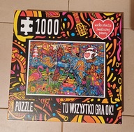 Puzzle WOŚP 1000 elementów, jak nowe! Rarytas!