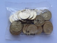 2 zł Grunwald 2010r 50 sztuk worek bankowy woreczek