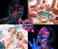 Voucher na urodziny dziecka w Malowisko Art (10 osób - fluo zabawa!)