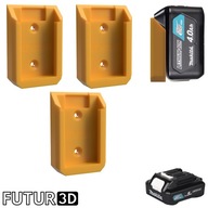 Uchwyt wieszak pojedynczy na akumulator Makita 12Vmax CXT 12V - 3 sztuki