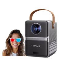 PRZENOŚNY PROJEKTOR Wimius 18000 LUMENÓW PROJEKTOR DO KINA DOMOWEGO 1080HD