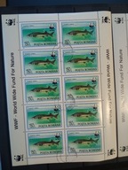 WWF Ryby Rumunia 3 arkusze / KL N2/
