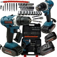 WIERTARKO WKRĘTARKA AKUMULATOROWA 21V WIERTARKA 2AH