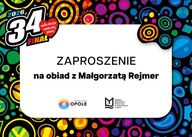 Zaproszenie na obiad z Małgorzatą Rejmer – głosem literatury faktu