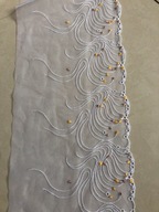 Haft stabilny na t tiulu biały 1,4m