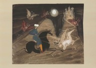 JÓZEF WILKOŃ Ilustracja Książę Ibrahim reprodukcja BESTIARIUM WILKONIA