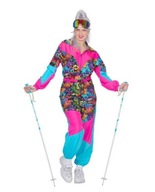 Strój Narciarski Kombinezon Retro 80s / Kostium Strój Karnawałowy / 44