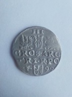 Trojak Zygmunt III Waza 1590 Wschowa – rzadziej spotykana mennica