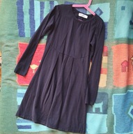 Sukienka damska gładka codzienna Unisono 36 wiosna lato jesień basic (038)