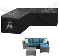 POKROWIEC NA MEBLE OGRODOWE WODOODPORNY NA ZEWNĄTRZ 270x90 cm