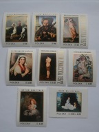 Polska - malarstwo - Dzień znaczka 1972 - Fi. 2035-42 **