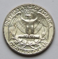 Ameryka-1/4 dolara Washington1964r -Ag ok. men.