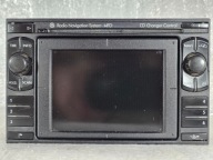 3B0035191D RADIO FABRYCZNE NAVI VOLKSWAGEN PASSAT B5 SHARAN Z KODEM