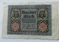 banknot 100 marek 1920