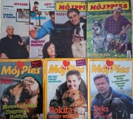 "Mój Pies" 1997 (7 num.), tu m.in. bulterier, pudel, owczarek niem., szpic