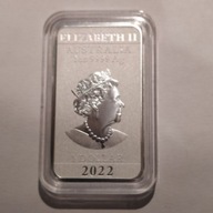 Sztabko moneta Smok 1 oz 2022