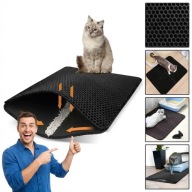 MATA POD KUWETĘ KOTA XXL ANTYPOŚLIZGOWA DWUWARSTWOWA WYCIERACZKA ŻWIREK