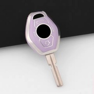 Fioletowo-srebrne etui kluczyk BMW E38 E39 E46 E83 E53 E60 E63 E61 E64 E83