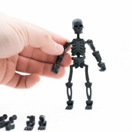 Figurka szkielet – ruchoma mini figurka kolekcjonerska / dekoracyjna