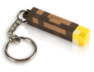 BRELOK POCHODNIA Z MINECRAFT LAMPKA LATARKA FIGURKA GADŻET PREZENT