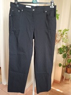 spodnie materiałowe proste strecz c&a 16 46