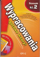 WYPRACOWANIA KLASA 2 gotowe wzory język polski liceum Praca zbiorowa