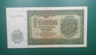 Niemcy, Banknot 50 Marek 1948,Strefa okupacyjna AC