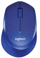 Myszka bezprzewodowa Logitech M330 Silent Plus sensor optyczny NIEBIESKA
