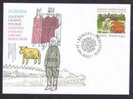 2022 Europa Legendy i baśnie polskie Fi 5207 FDC