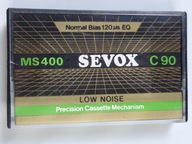 SEVOX MS400 C90 KASETA MAGNETOFONOWA CENA za 10 sztuk