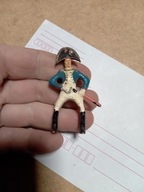 Stara Zabawka Żołnierzyk PRL Napoleon jeździec